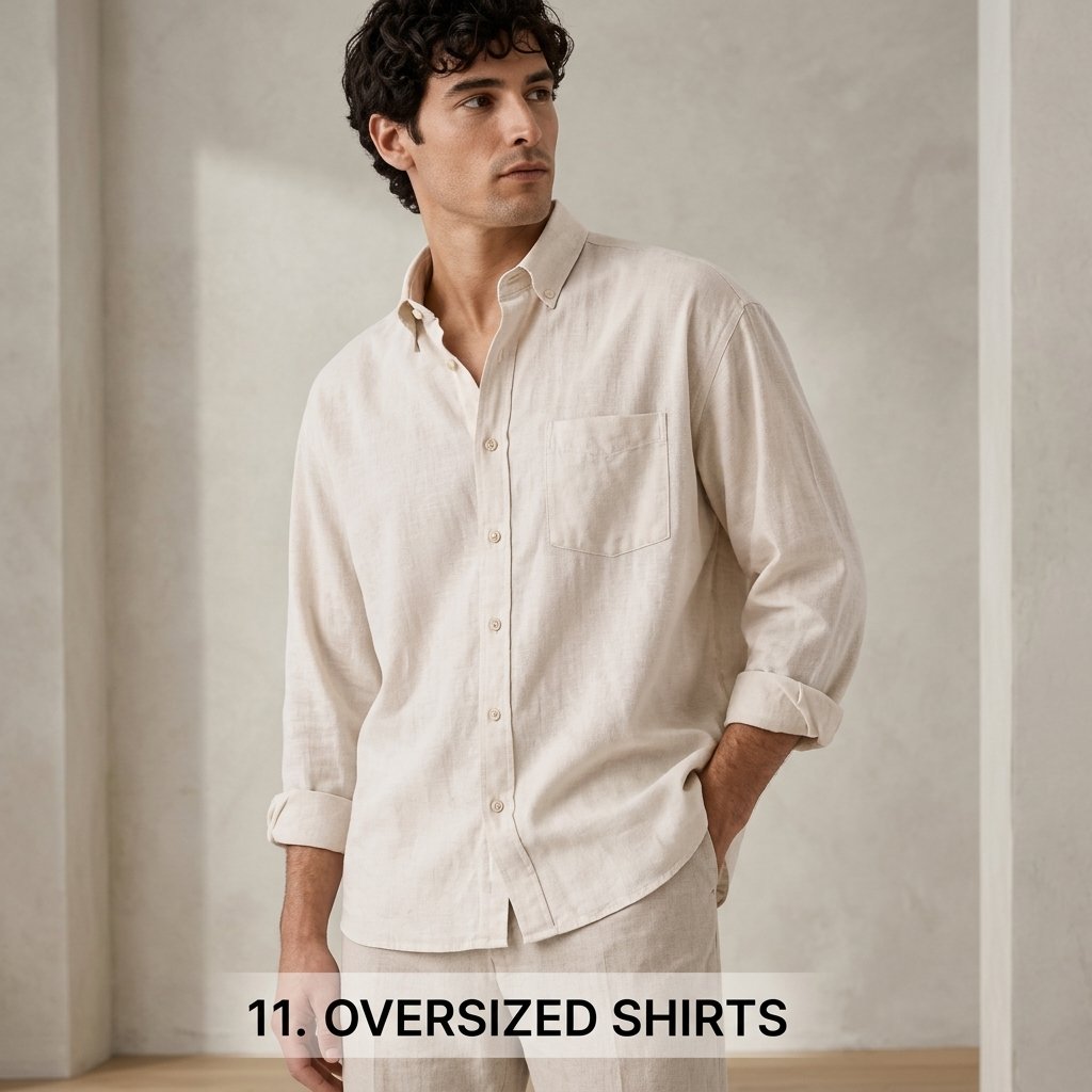 11. Oversized Shirts